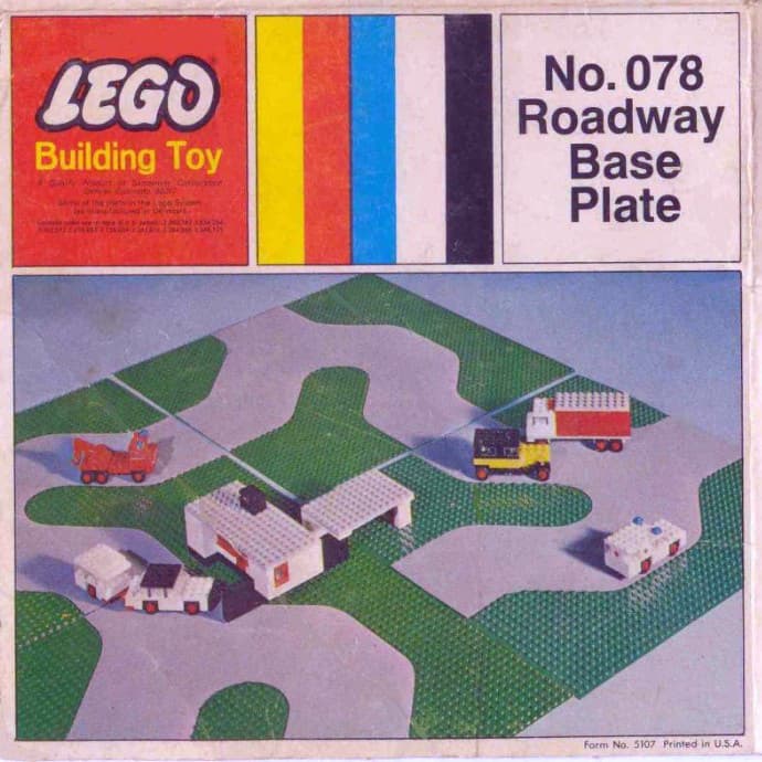 LEGO sættet Roadway Base Plate