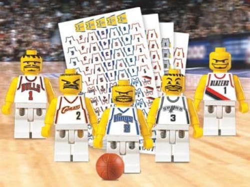 LEGO sættet NBA Basketball Teams