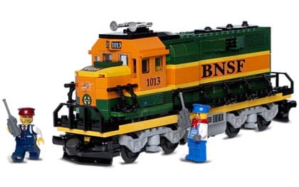 LEGO sættet Burlington Northern Santa Fe Locomotive