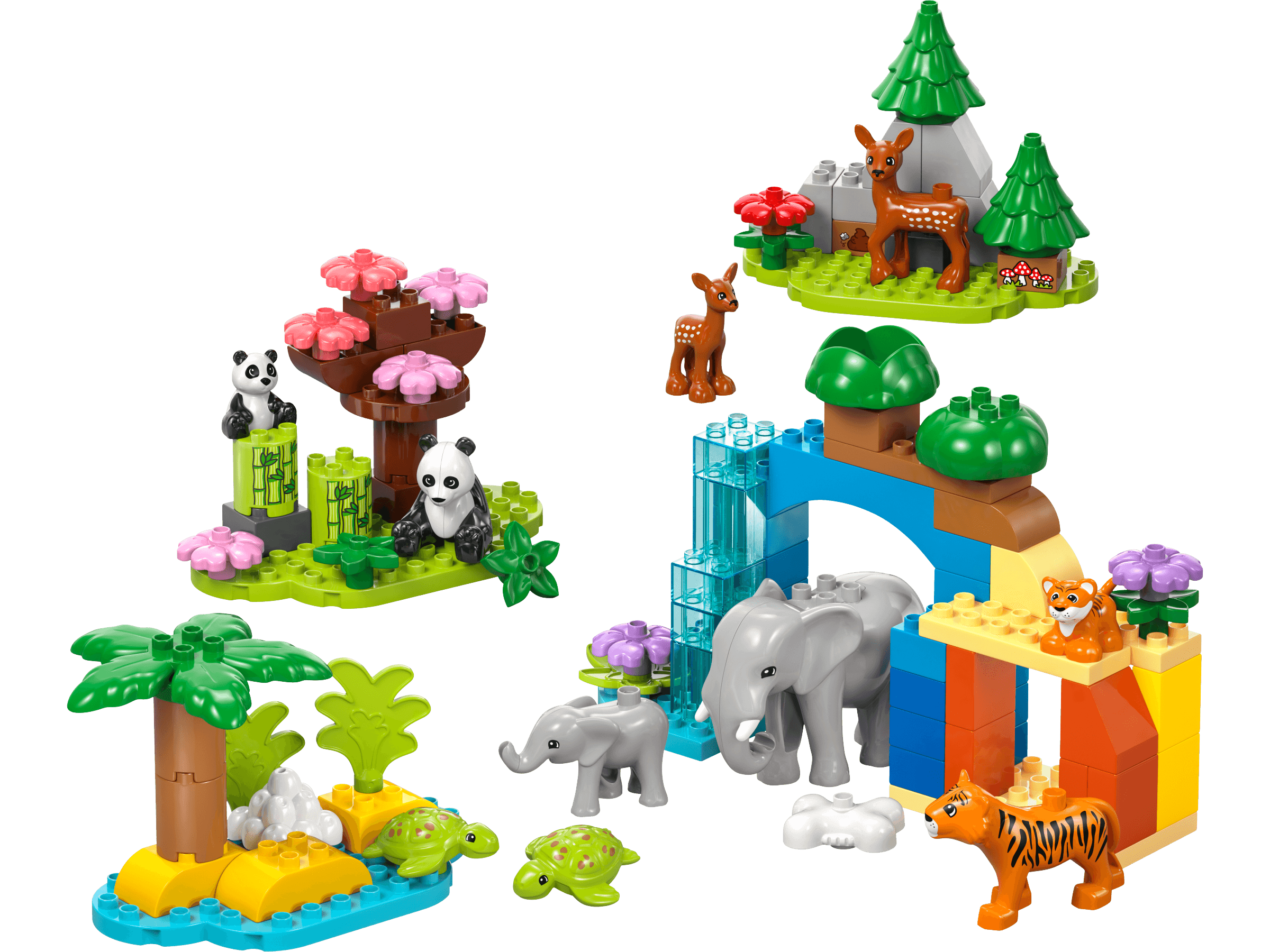 LEGO sættet 3in1 Wild Animal Families