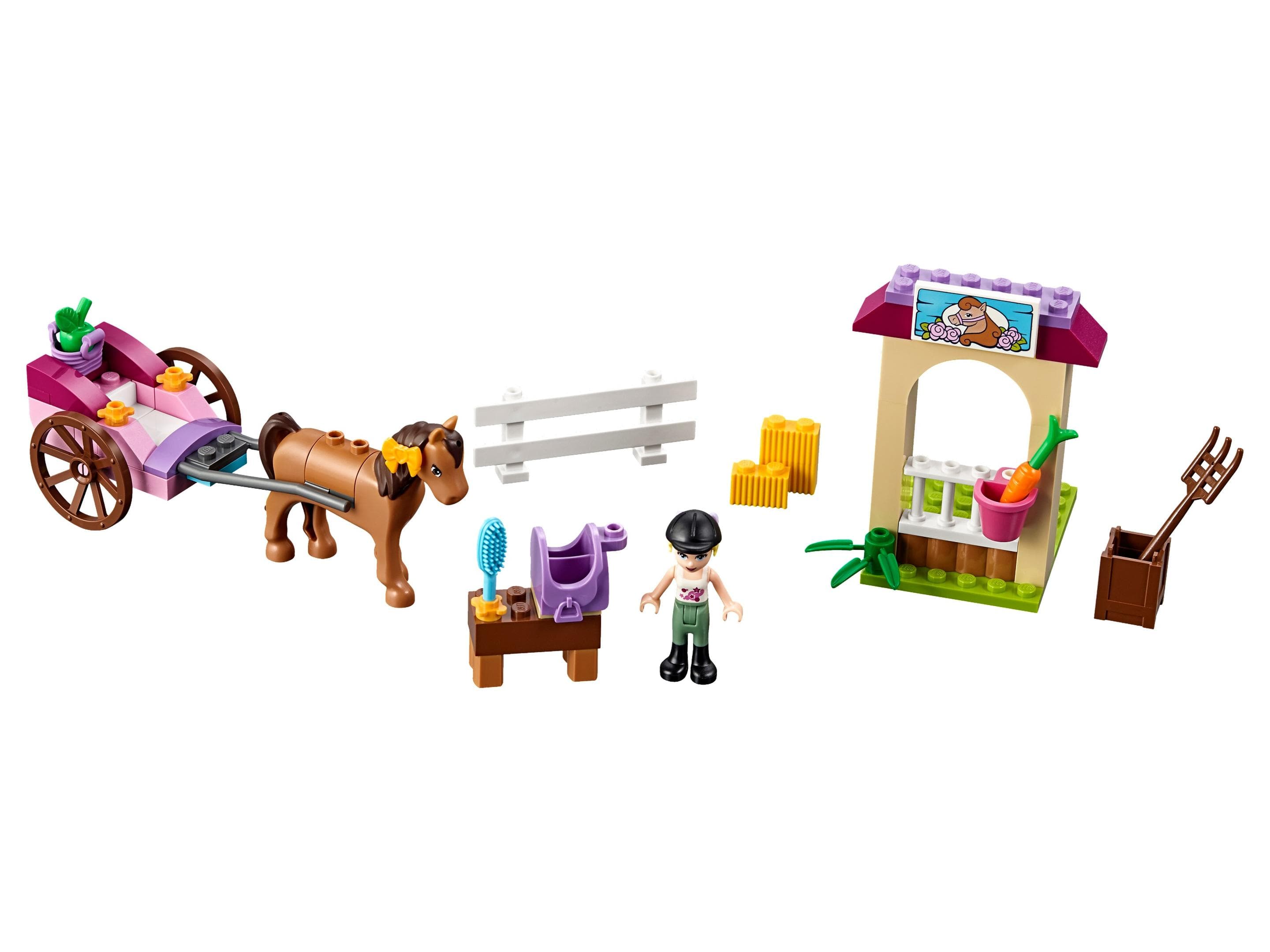 LEGO sættet Stephanie's Horse Carriage