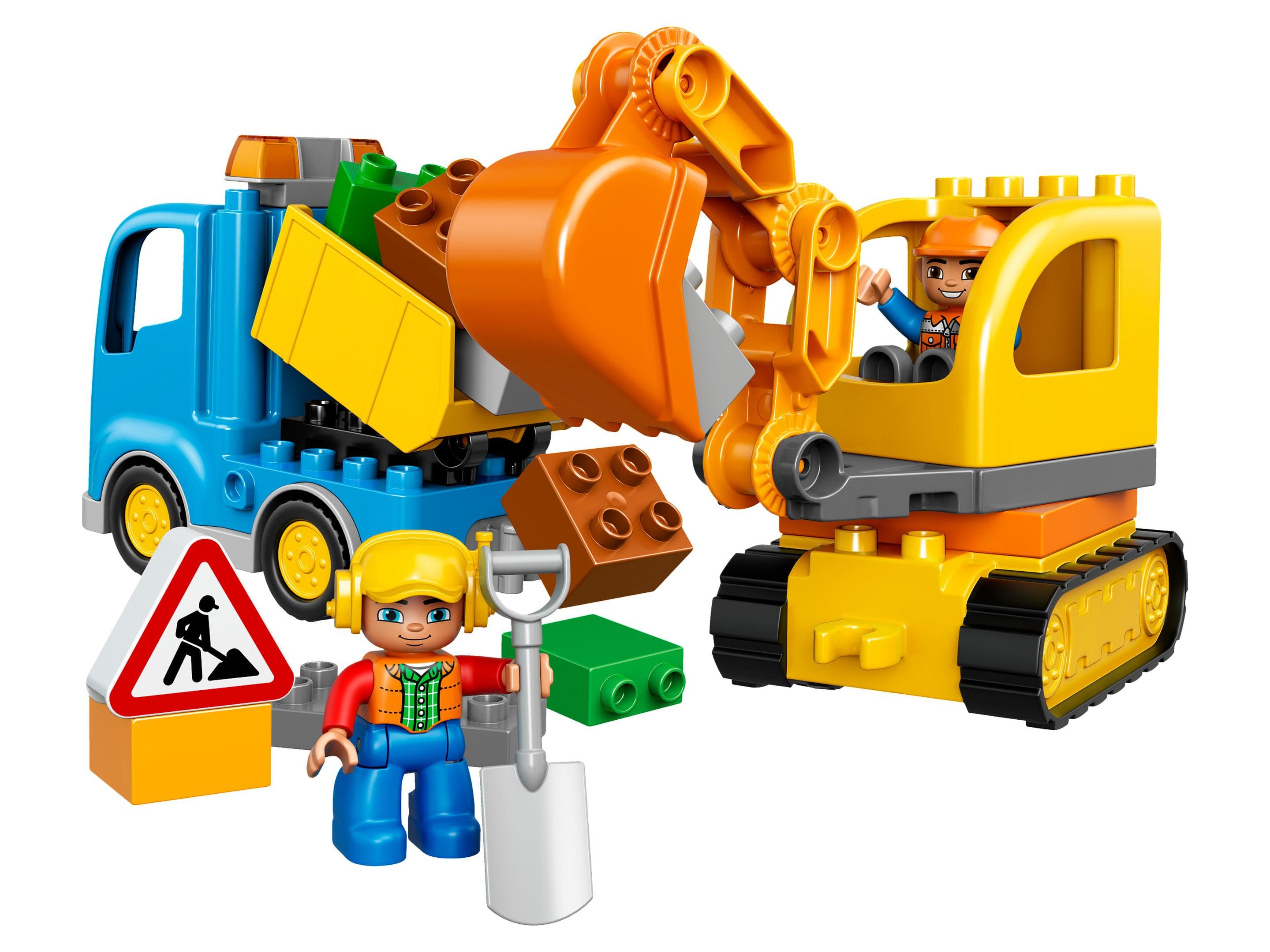 LEGO sættet Truck & Tracked Excavator