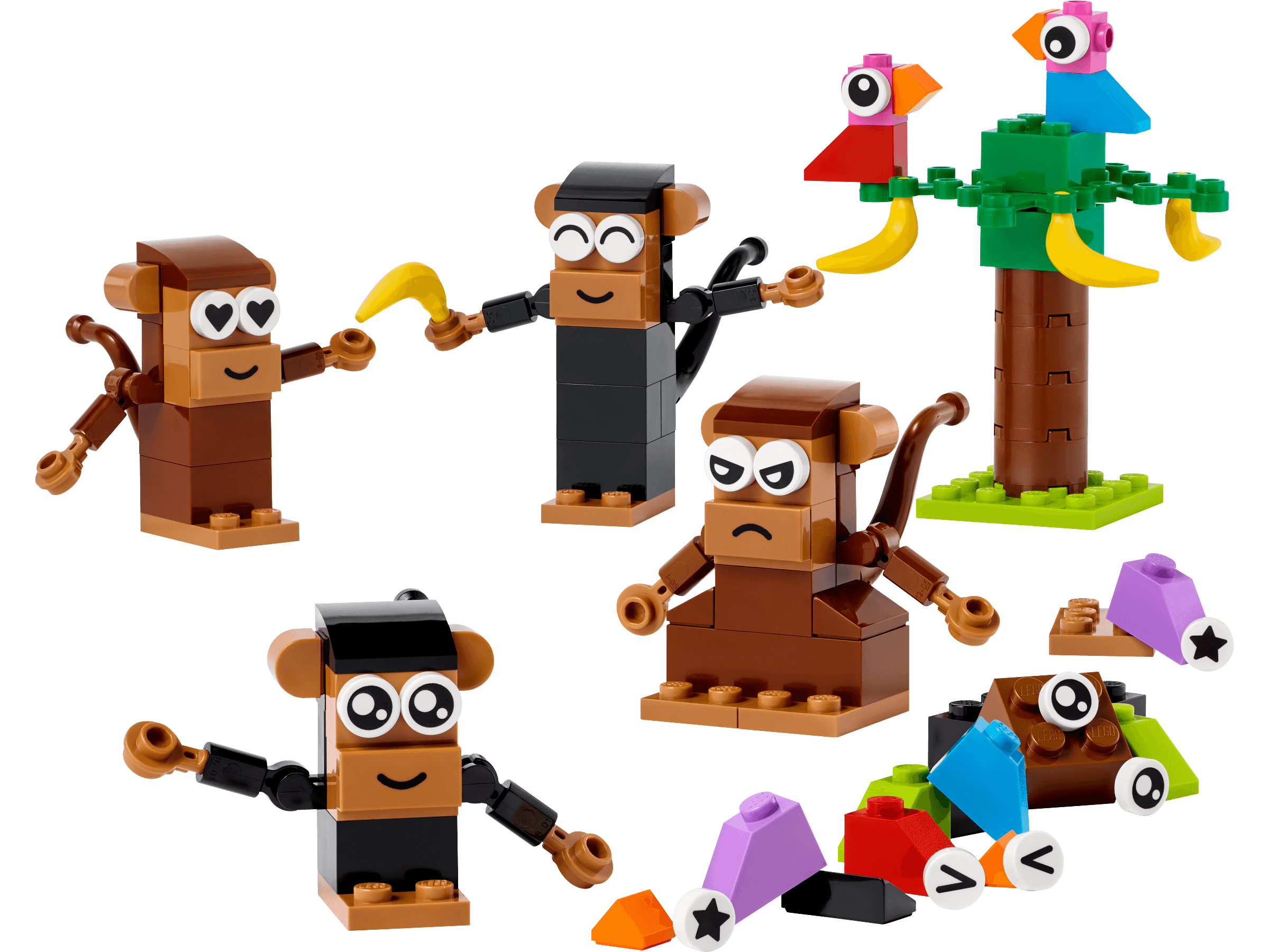 LEGO sættet Creative Monkey Fun