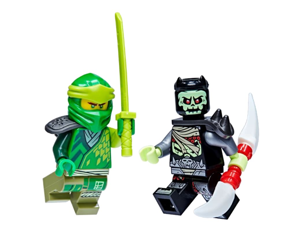 LEGO sættet Lloyd vs. Bone Warrior