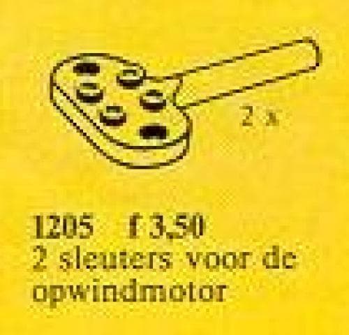 LEGO sættet Keys for Wind-Up Motor
