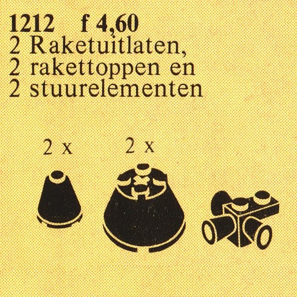 LEGO sættet Rocket Tops, Black