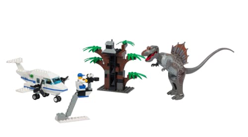 LEGO sættet Spinosaurus Attack Studio