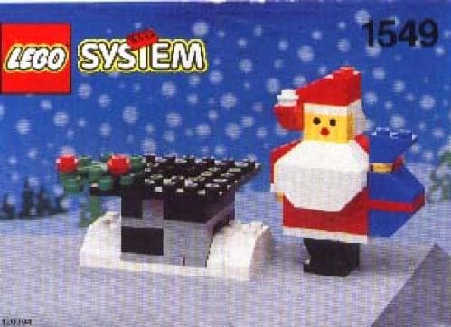LEGO sættet Santa and Chimney
