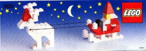 LEGO sættet Santa on Sleigh with Reindeer