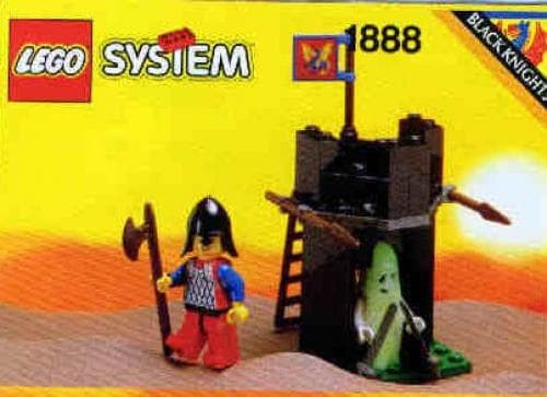 LEGO sættet Black Knights Guardshack