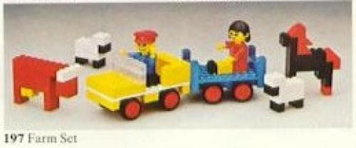 LEGO sættet Farm Vehicle and Animals