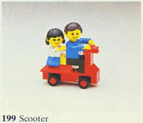 LEGO sættet Scooter