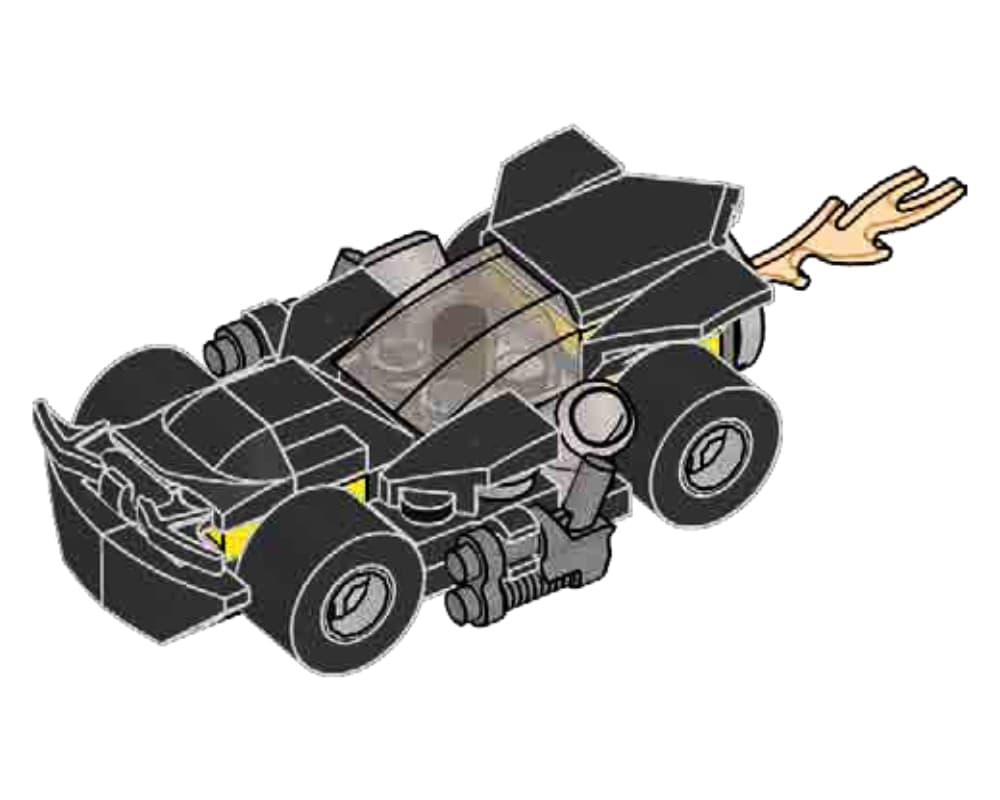 LEGO sættet Batmobile