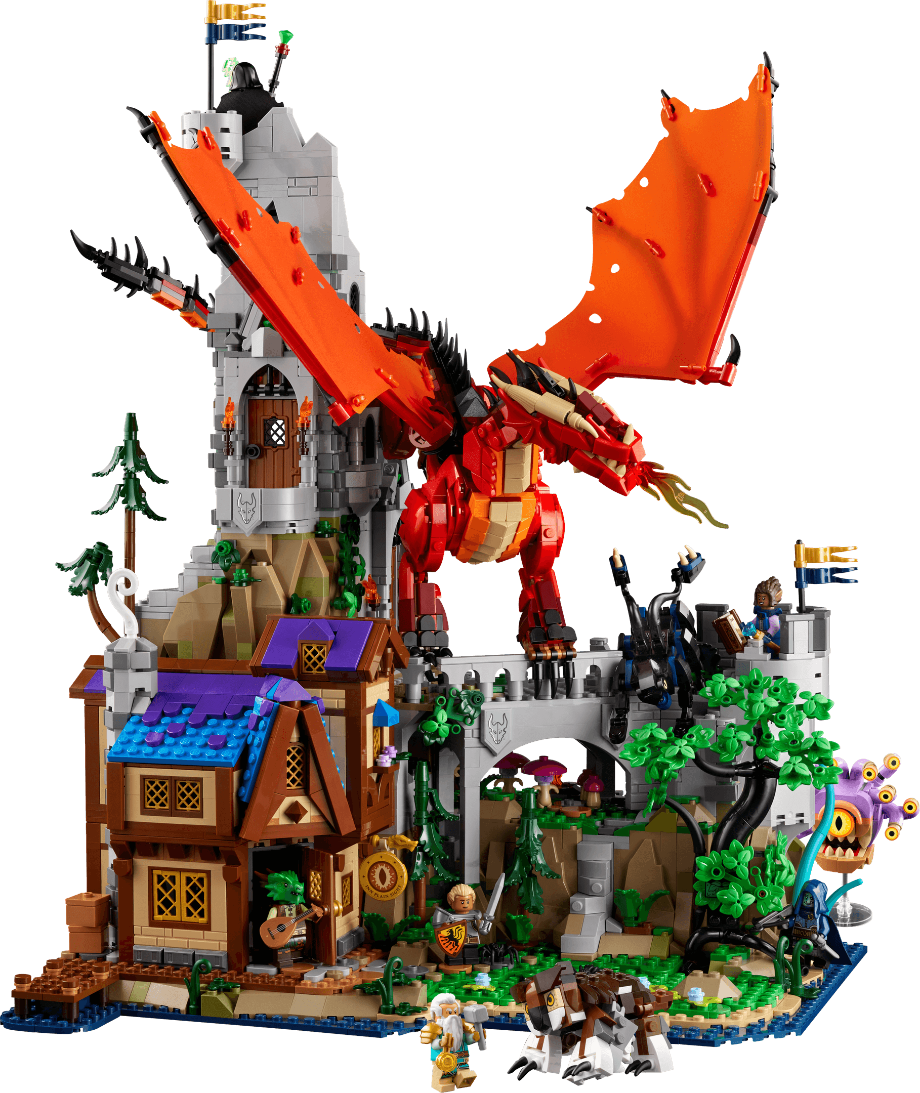 LEGO sættet Dungeons & Dragons: Red Dragon's Tale