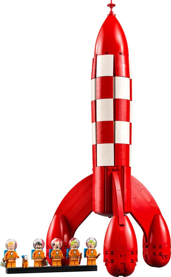 LEGO sættet Tintin Moon Rocket