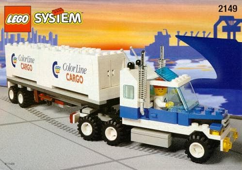 LEGO sættet Color Line Container Lorry