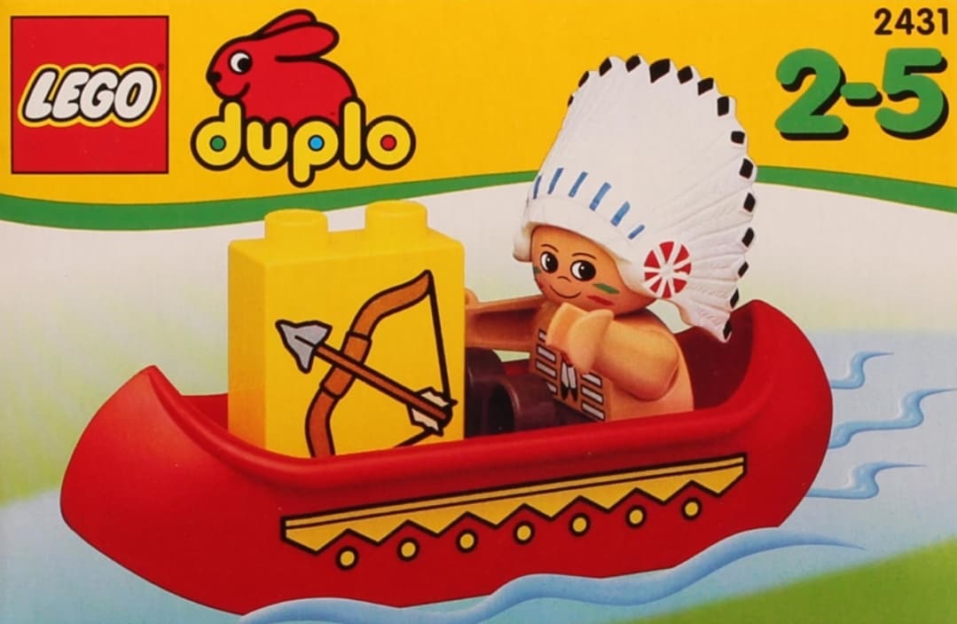 LEGO sættet Big Chief's Canoe