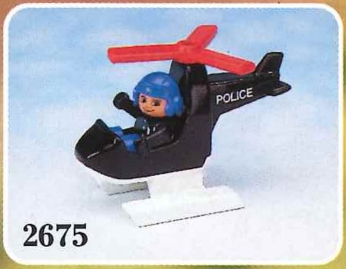LEGO sættet Police Helicopter