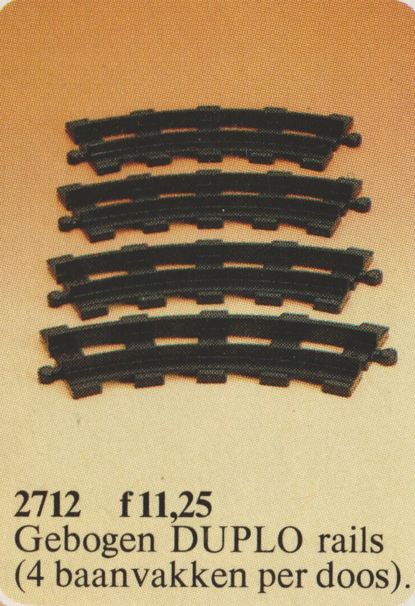 LEGO sættet Curved Tracks