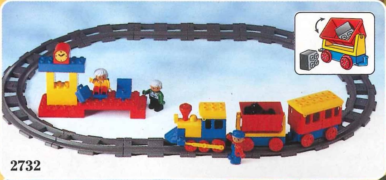 LEGO sættet Push-Along Play Train Set