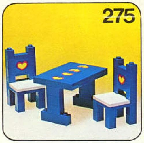 LEGO sættet Table and Chairs