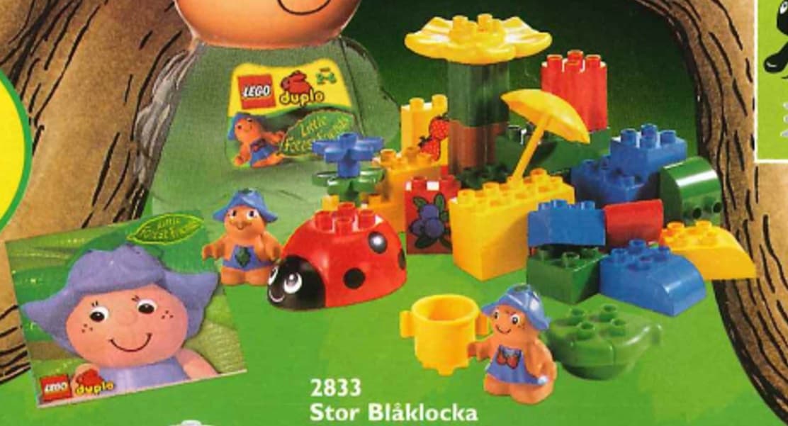 LEGO sættet Lila, the Big Bluebell