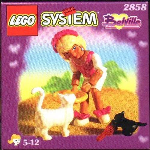 LEGO sættet Girl with Two Cats