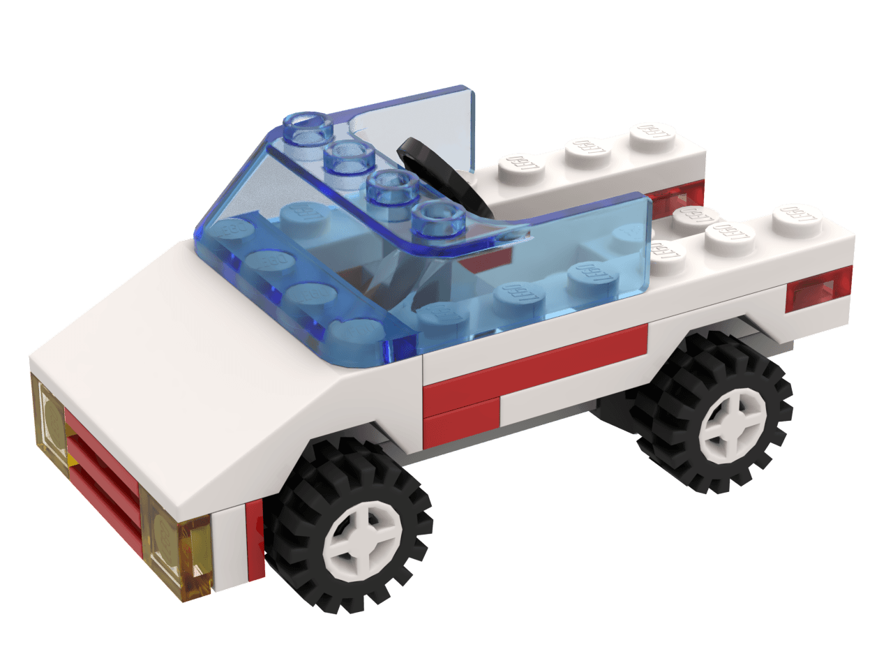 LEGO sættet Open-Top Jeep