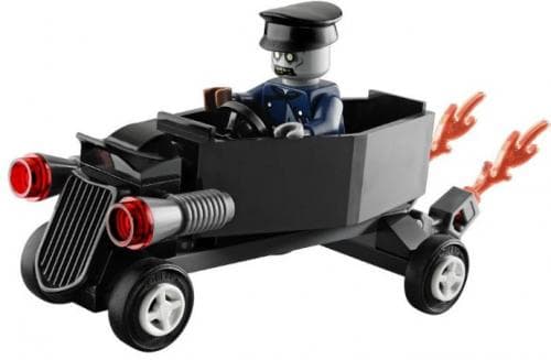 LEGO sættet Zombie Chauffeur Coffin Car