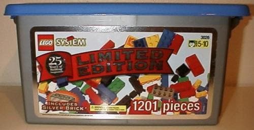 LEGO sættet 25th Anniversary Silver Tub