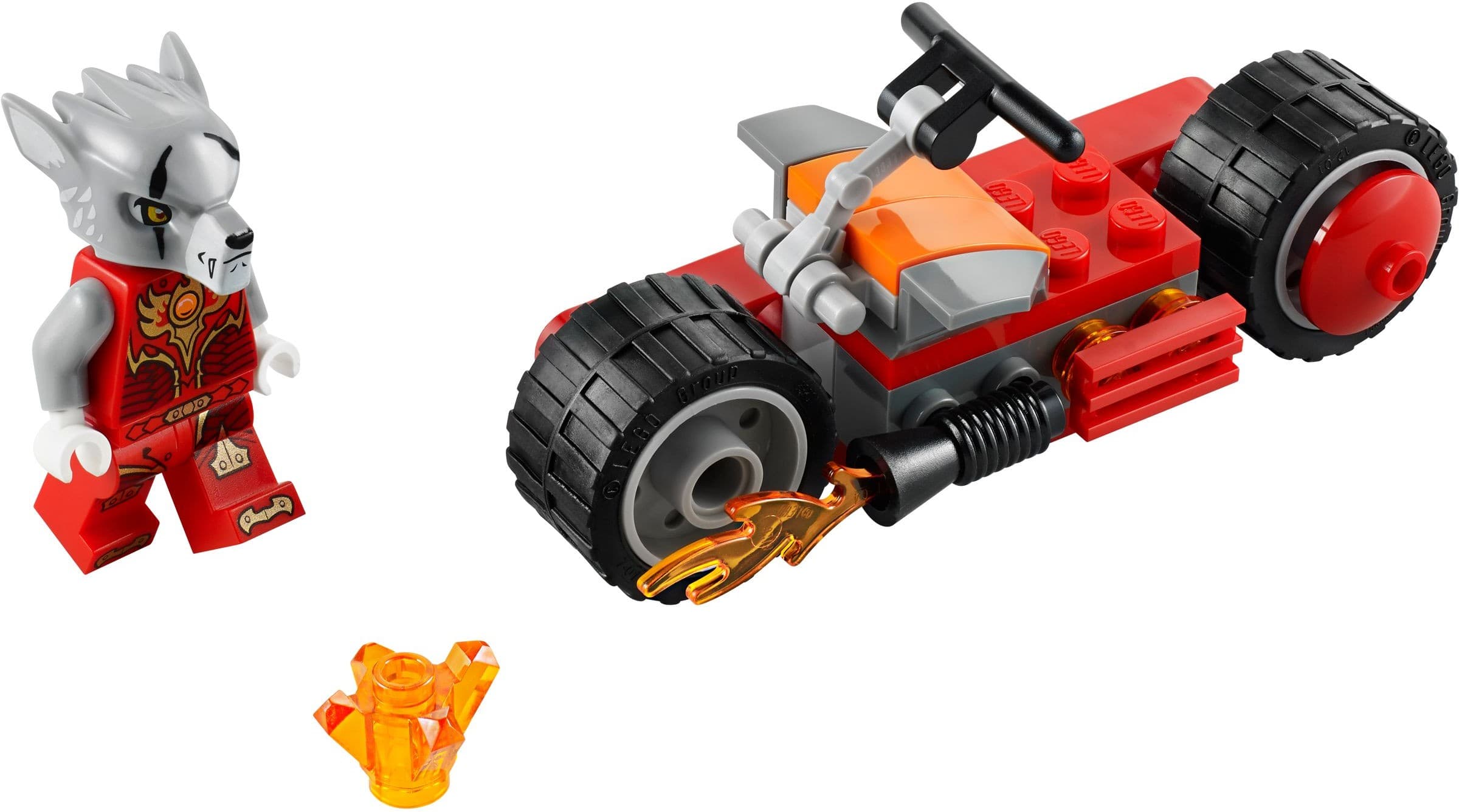 LEGO sættet Worriz' Fire Bike