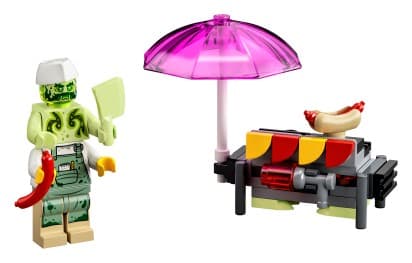 LEGO sættet Chef Enzo's Haunted Hotdogs