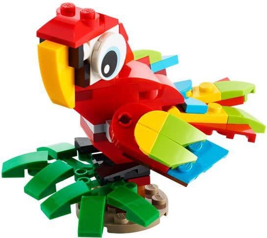 LEGO sættet Tropical Parrot