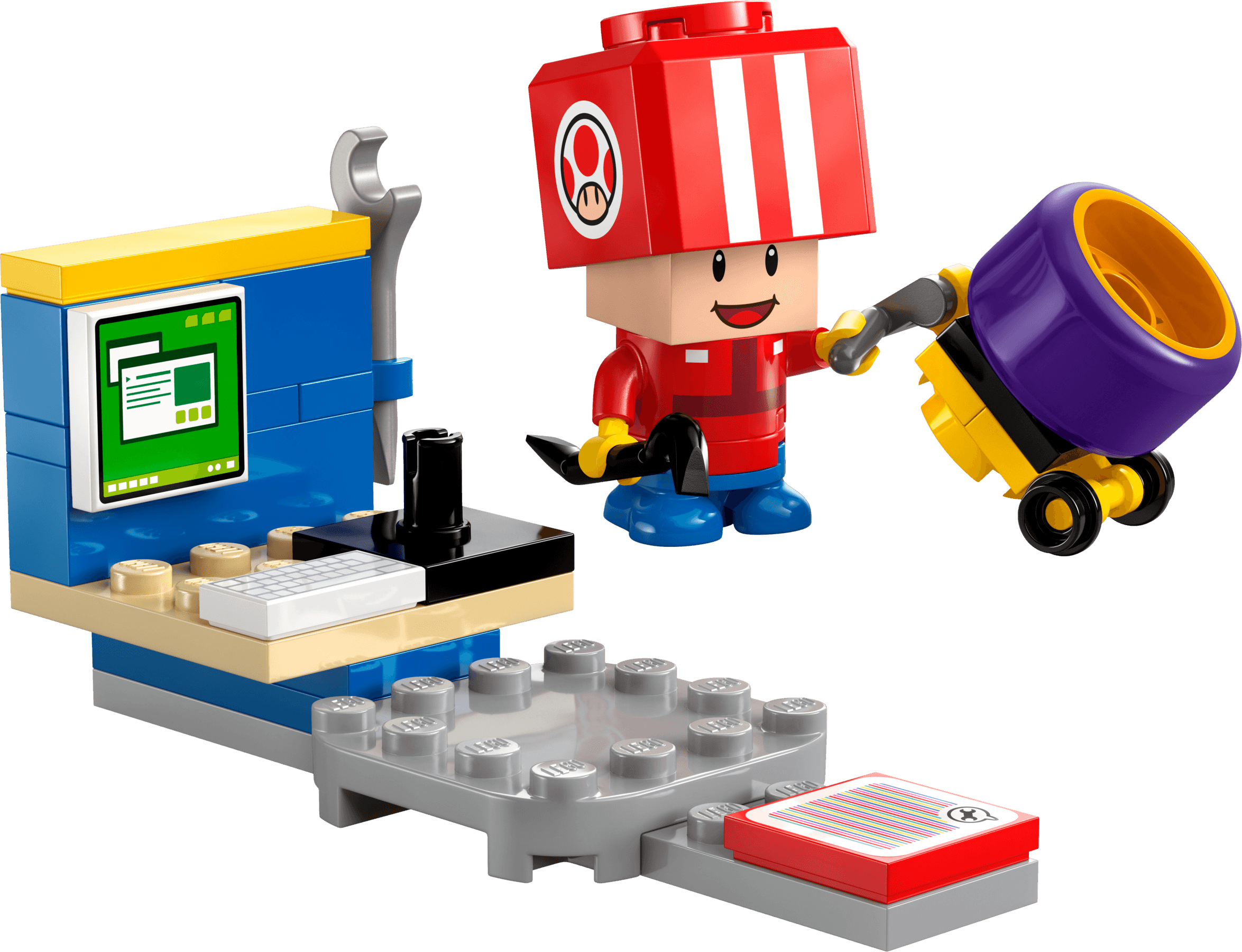 LEGO sættet Toad (Pit Crew)