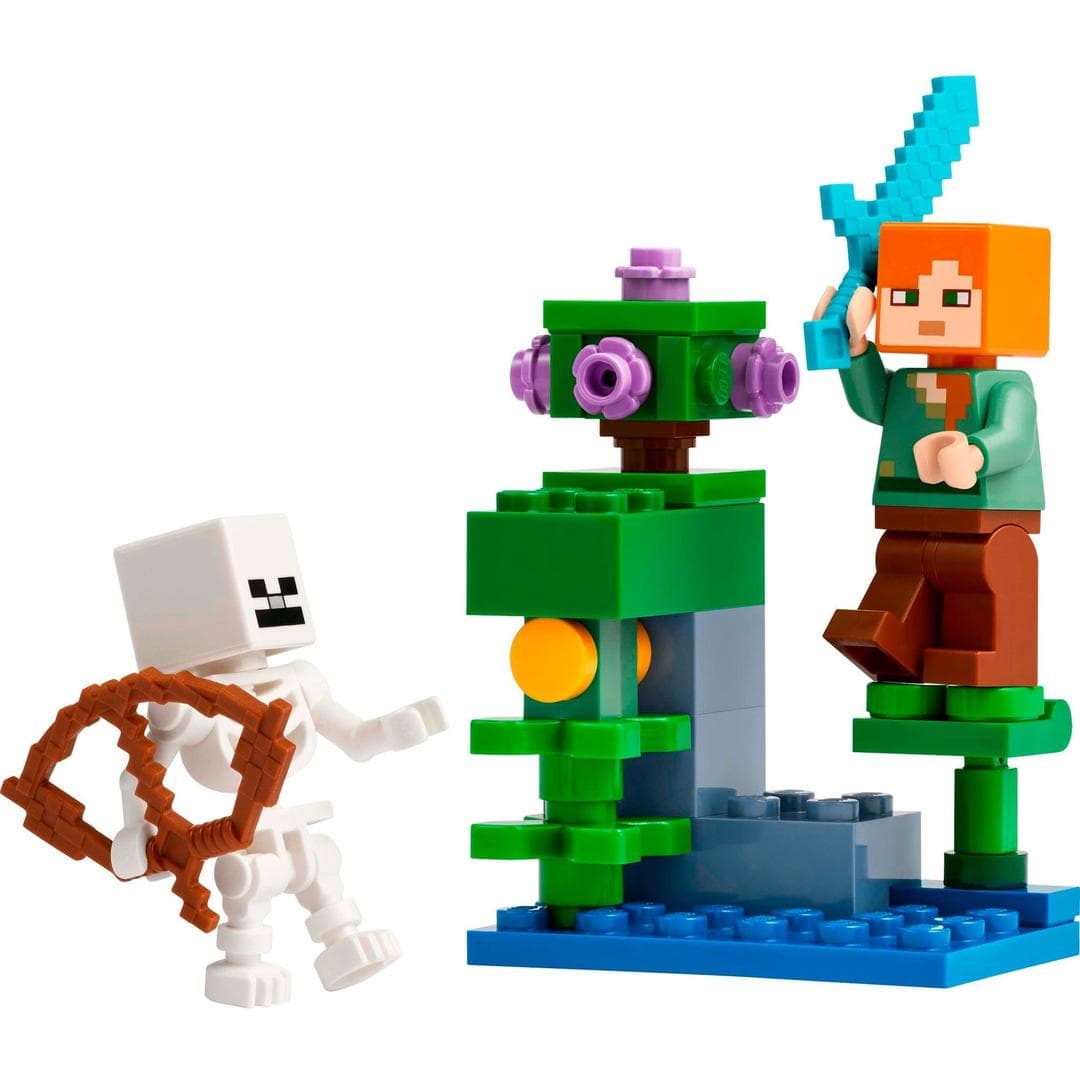 LEGO sættet The Lush Cave Fight