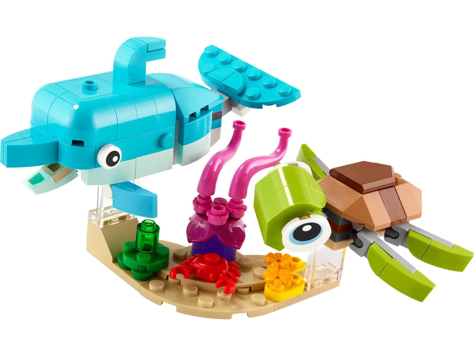 LEGO sættet Dolphin and Turtle