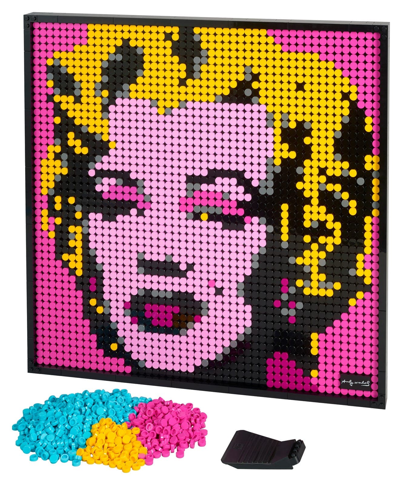 LEGO sættet Andy Warhol's Marilyn Monroe