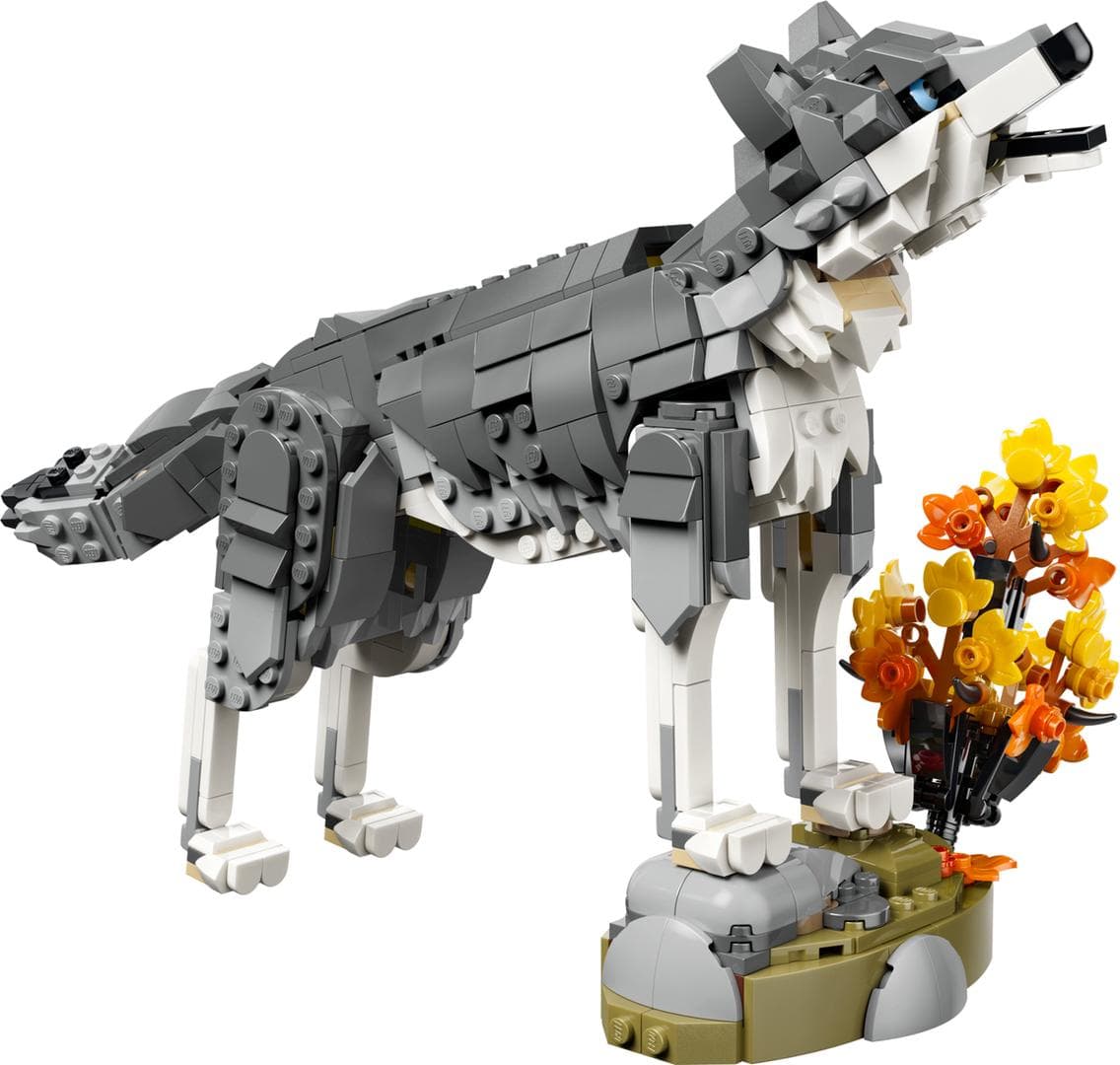 LEGO sættet Forest Animals: Gray Wolf