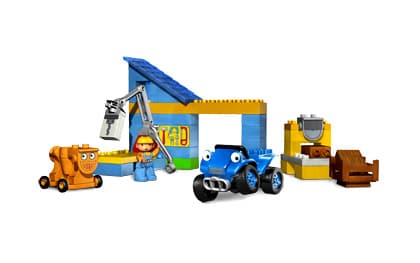 LEGO sættet Scrambler and Dizzy at Bob's Workshop