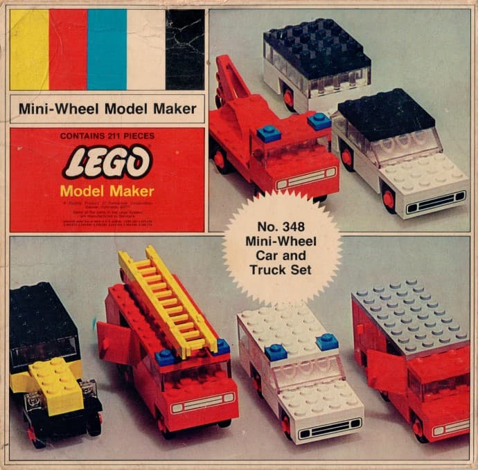 LEGO sættet Mini-Wheel Car and Truck Set