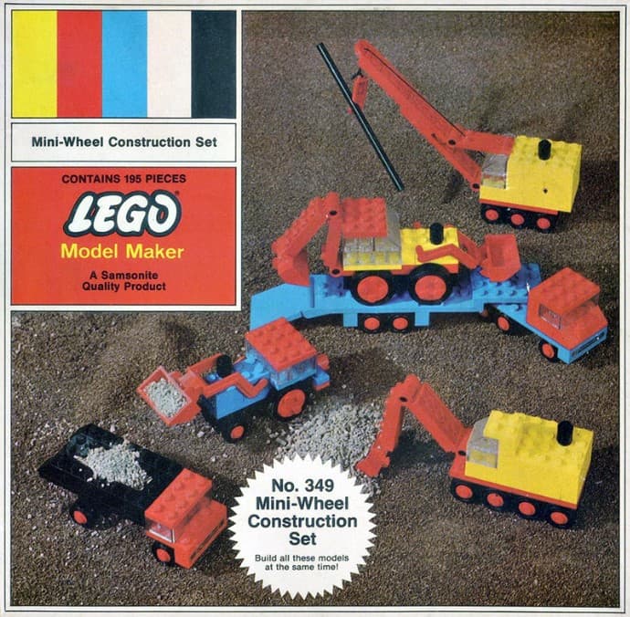LEGO sættet Mini-Wheel Construction Set