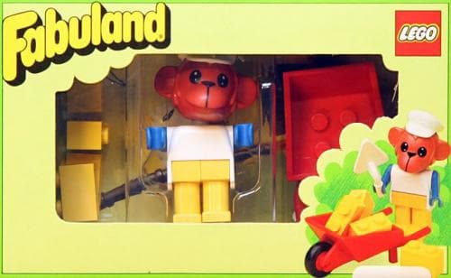 LEGO sættet Bricklayer Oscar Orangutan