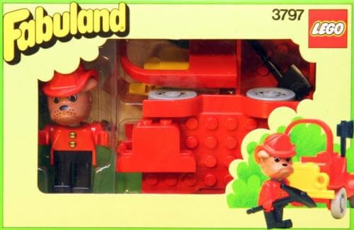 LEGO sættet Fire Chief Barty Bulldog