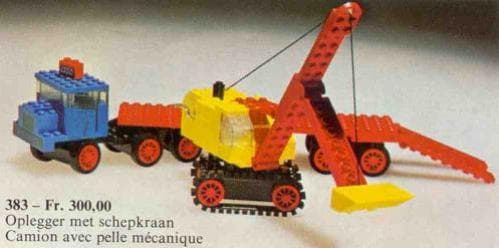LEGO sættet Truck with Excavator
