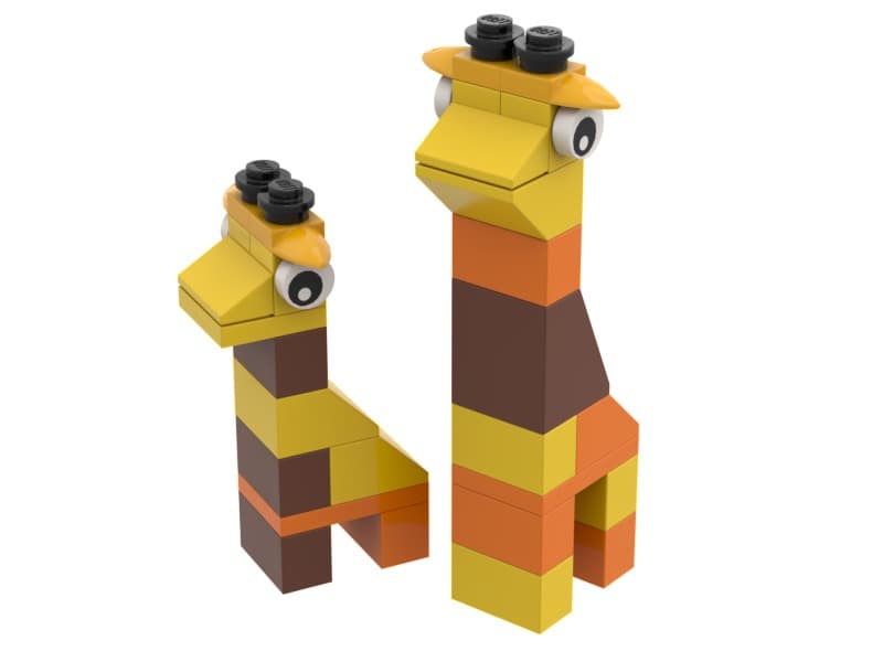 LEGO sættet Giraffes