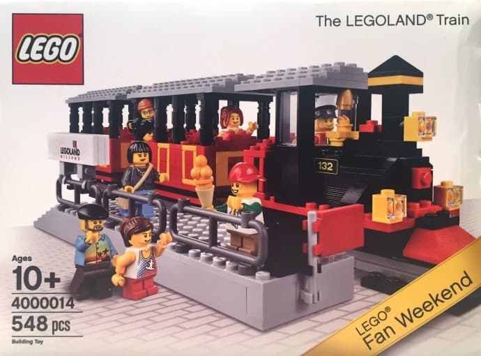LEGO sættet The LEGOLAND Train (LEGO Fan Weekend Skaerbaek Version)