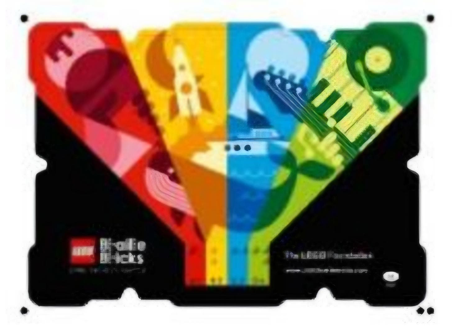 LEGO sættet Braille Bricks Toolkit (Brazilian Portuguese)