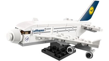 LEGO sættet Lufthansa Plane