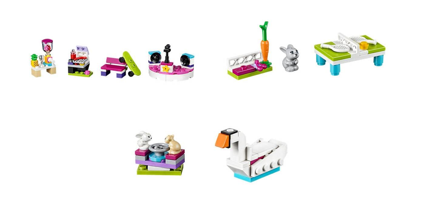 LEGO sættet Build My Heartlake City Accessory Set