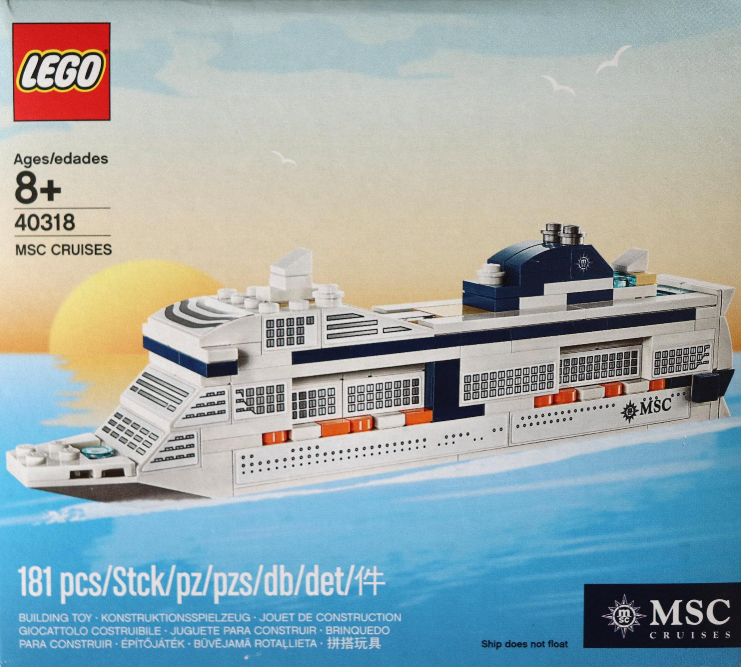 LEGO sættet MSC Cruises